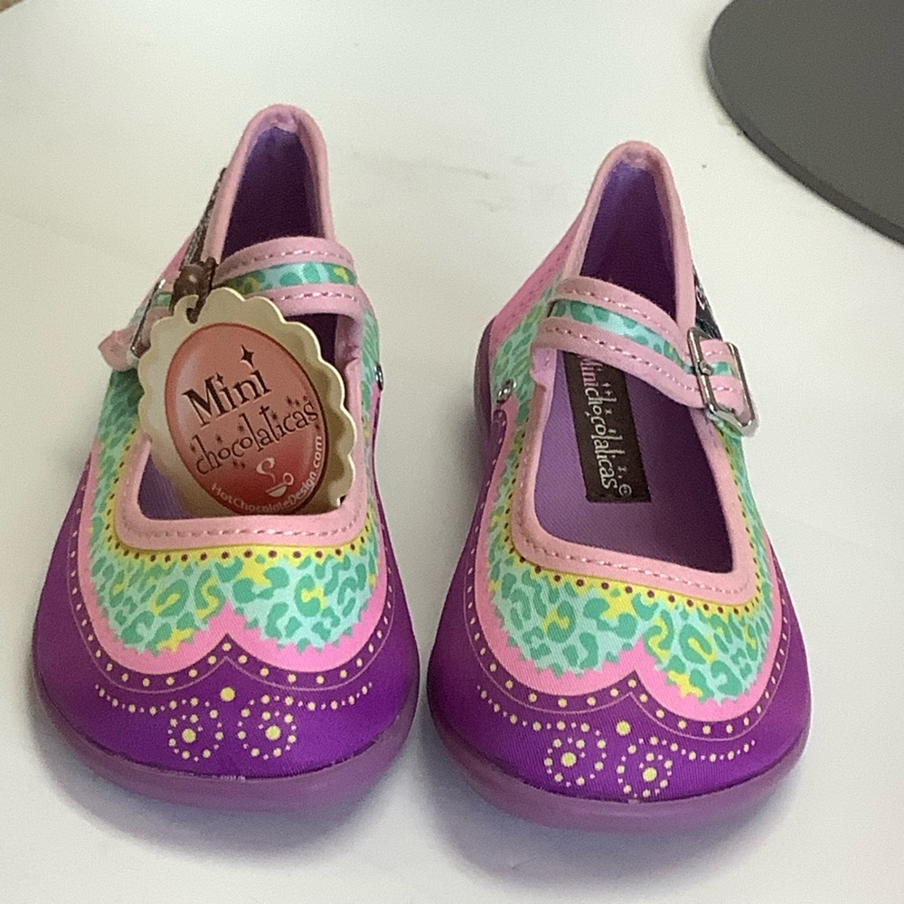 NWT Hot Chocolate Design Toddler Girls Shoes Size 22